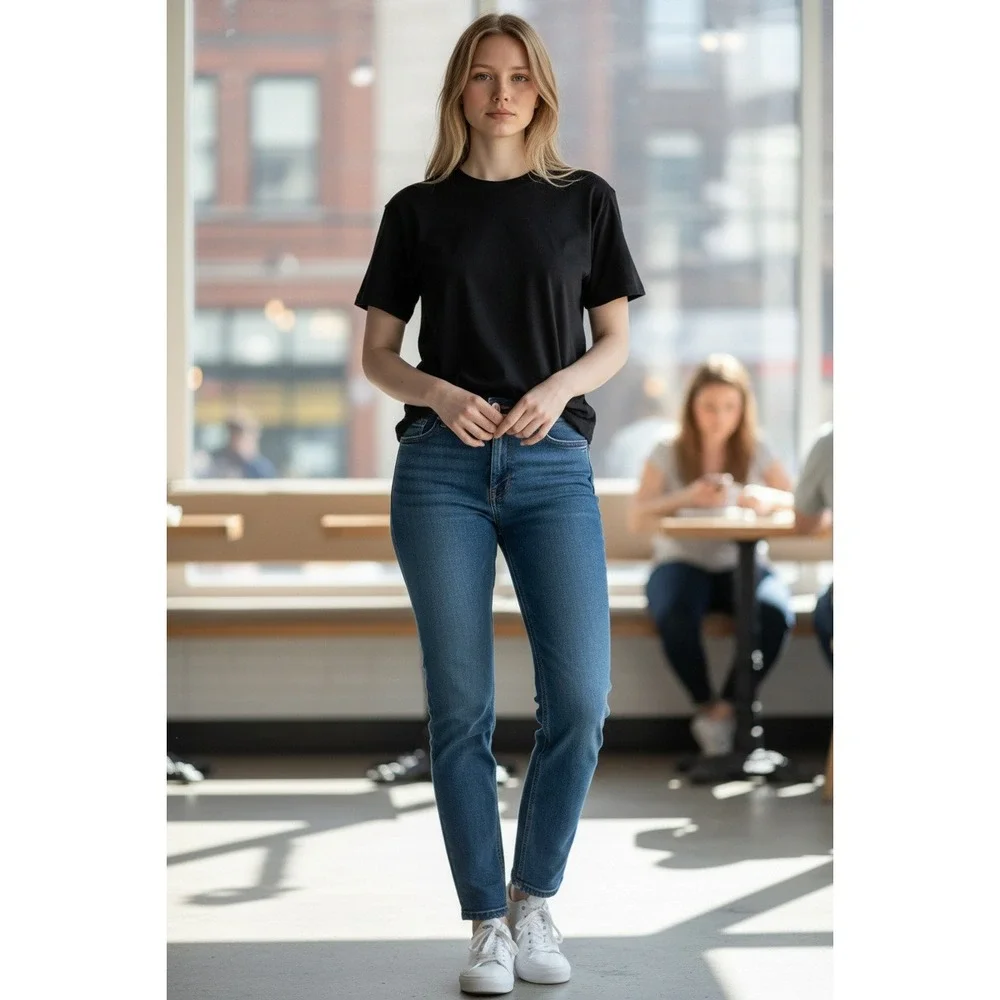 Gap 1969 Always Skinny Dark Wash Denim Jeans‎ Women's Size 28/6